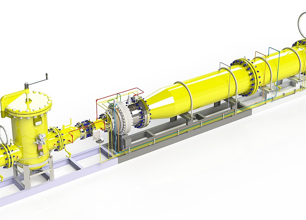 Gas system package support